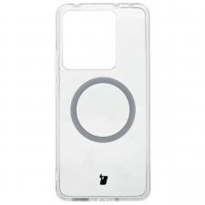 Carcasa Bizon CrystalO cu MagSafe compatibila cu Realme GT  7 / 7T, Transparent