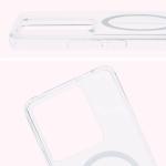 Carcasa Bizon CrystalO cu MagSafe compatibila cu Realme GT  7 / 7T, Transparent 5 - lerato.ro