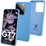Carcasa Bizon Soft compatibila cu Realme GT 7 / 7T, Albastru 3 - lerato.ro