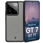 Carcasa Bizon Angelo compatibila cu Realme GT 7 / 7T, Transparent / Negru 3 - lerato.ro