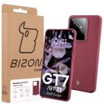 Carcasa Bizon Soft compatibila cu Realme GT 7 / 7T, Dark Purple 8 - lerato.ro