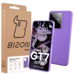 Carcasa Bizon Soft compatibila cu Realme GT 7 / 7T, Mov 8 - lerato.ro