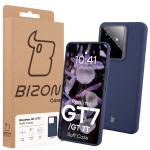 Carcasa Bizon Soft compatibila cu Realme GT 7 / 7T, Dark Blue 8 - lerato.ro