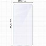 Set 2 folii sticla hibrid Bizon Glass Mule Duo compatibile cu Realme GT 7, Transparent 3 - lerato.ro