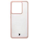Carcasa Bizon Angelo compatibila cu Realme GT 7 / 7T, Transparent / Roz 2 - lerato.ro