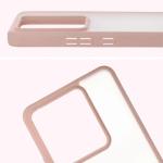 Carcasa Bizon Angelo compatibila cu Realme GT 7 / 7T, Transparent / Roz 4 - lerato.ro