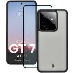 Kit protectie 2 in 1 BizonMobile, Carcasa Bizon Angelo si Folie sticla securizata Bizon Glass Edge, compatibil cu Realme GT 7 / 7T, Negru 2 - lerato.ro