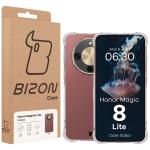 Carcasa Bizon Salpa compatibila cu Honor Magic 8 Lite, Transparent 8 - lerato.ro