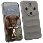 Carcasa Bizon Tur compatibila cu Honor Magic 8 Lite, Light Grey 3 - lerato.ro