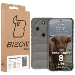 Carcasa Bizon Tur compatibila cu Honor Magic 8 Lite, Light Grey 9 - lerato.ro