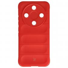 Huse si carcase Honor, Carcasa Bizon Tur compatibila cu Honor Magic 8 Lite, Rosu, lerato.ro