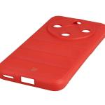 Carcasa Bizon Tur compatibila cu Honor Magic 8 Lite, Rosu 5 - lerato.ro