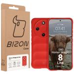 Carcasa Bizon Tur compatibila cu Honor Magic 8 Lite, Rosu 9 - lerato.ro