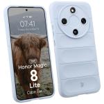 Carcasa Bizon Tur compatibila cu Honor Magic 8 Lite, Light Blue 3 - lerato.ro