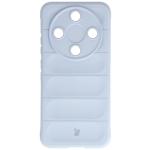 Carcasa Bizon Tur compatibila cu Honor Magic 8 Lite, Light Blue 2 - lerato.ro
