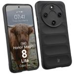 Carcasa Bizon Tur compatibila cu Honor Magic 8 Lite, Negru 3 - lerato.ro