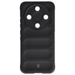 Carcasa Bizon Tur compatibila cu Honor Magic 8 Lite, Negru 2 - lerato.ro