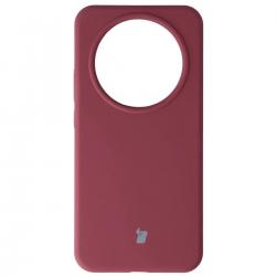 Carcasa Bizon Soft compatibila cu Honor Magic 8 Lite, Dark Purple