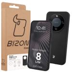 Carcasa Bizon Soft compatibila cu Honor Magic 8 Lite, Negru 8 - lerato.ro