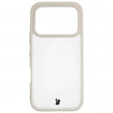 Huse si carcase Honor, Carcasa Bizon Angelo compatibila cu Honor 600 / 600 Pro, Transparent / Bej, lerato.ro