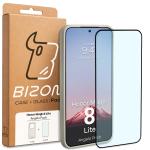 Kit protectie 2 in 1 BizonMobile, Carcasa Bizon Angelo si Folie sticla securizata Bizon Glass Edge, compatibil cu Honor Magic 8 Lite, Bej 9 - lerato.ro