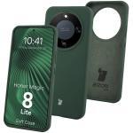 Carcasa Bizon Soft compatibila cu Honor Magic 8 Lite, Dark Green 3 - lerato.ro