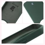 Carcasa Bizon Soft compatibila cu Honor Magic 8 Lite, Dark Green 7 - lerato.ro