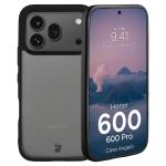 Carcasa Bizon Angelo compatibila cu Honor 600 / 600 Pro, Transparent / Negru 3 - lerato.ro