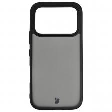 Huse si carcase Honor, Carcasa Bizon Angelo compatibila cu Honor 600 / 600 Pro, Transparent / Negru, lerato.ro