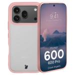 Carcasa Bizon Angelo compatibila cu Honor 600 / 600 Pro, Transparent / Roz 3 - lerato.ro