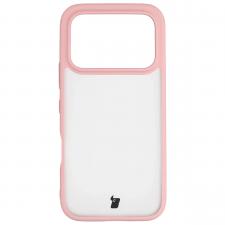 Huse si carcase Honor, Carcasa Bizon Angelo compatibila cu Honor 600 / 600 Pro, Transparent / Roz, lerato.ro