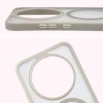 Kit protectie 2 in 1 BizonMobile, Carcasa Bizon MatteO si Folie sticla securizata Bizon Glass Edge, compatibil cu Honor Magic 8 Lite, Bej 5 - lerato.ro