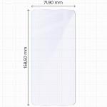 Set 2 folii sticla hibrid Bizon Glass Mule Duo compatibile cu Realme GT 7T, Transparent 3 - lerato.ro