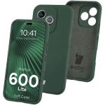 Carcasa Bizon Soft compatibila cu Honor 600 Lite, Dark Green 3 - lerato.ro