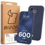 Carcasa Bizon Soft compatibila cu Honor 600 Lite, Dark Blue 8 - lerato.ro