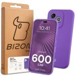 Carcasa Bizon Soft compatibila cu Honor 600 Lite, Mov 8 - lerato.ro