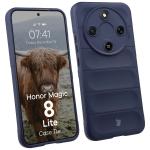 Carcasa Bizon Tur compatibila cu Honor Magic 8 Lite, Dark Blue 3 - lerato.ro
