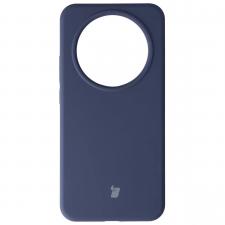 Carcasa Bizon Soft compatibila cu Honor Magic 8 Lite, Dark Blue