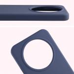 Carcasa Bizon Soft compatibila cu Honor Magic 8 Lite, Dark Blue 6 - lerato.ro