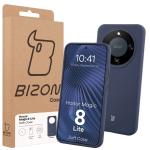 Carcasa Bizon Soft compatibila cu Honor Magic 8 Lite, Dark Blue 8 - lerato.ro