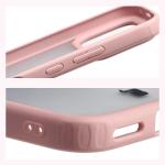 Kit protectie 2 in 1 BizonMobile, Carcasa Bizon Angelo si Folie sticla securizata Bizon Glass Edge, compatibil cu Honor 600 / 600 Pro, Roz 6 - lerato.ro