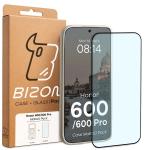 Kit protectie 2 in 1 BizonMobile, Carcasa Bizon MatteO si Folie sticla securizata Bizon Glass Edge, compatibil cu Honor 600 / 600 Pro, Bej 10 - lerato.ro