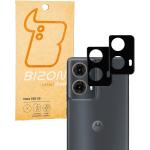 Set 2 folii sticla securizata camera foto Bizon Glass Lens compatibile cu Motorola Moto G85 5G, Negru 3 - lerato.ro