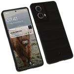 Carcasa Bizon Tur compatibila cu Motorola Moto G85 5G, Negru 3 - lerato.ro
