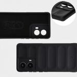 Carcasa Bizon Tur compatibila cu Motorola Moto G85 5G, Negru 6 - lerato.ro