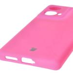 Carcasa Bizon Soft compatibila cu Motorola Moto G85 5G, Roz 4 - lerato.ro