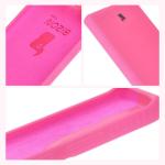 Carcasa Bizon Soft compatibila cu Motorola Moto G85 5G, Roz 7 - lerato.ro