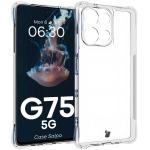 Carcasa Bizon Salpa compatibila cu Motorola Moto G75 5G, Transparent 3 - lerato.ro