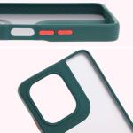 Carcasa Bizon Hybrid Ring compatibila cu Motorola Moto G75 5G, Verde 4 - lerato.ro