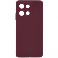 Carcasa Bizon Soft compatibila cu Motorola Moto G75 5G, Dark Purple